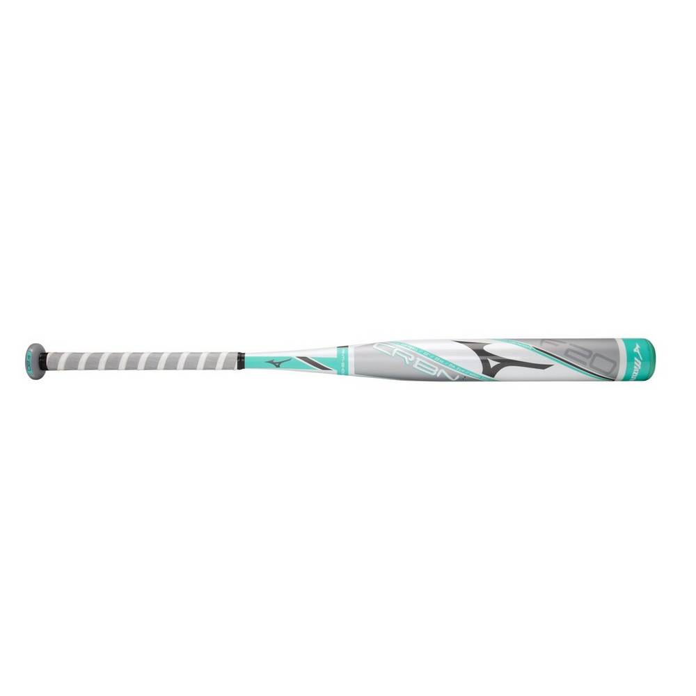 Womens Mizuno F20-CRBN1 - Fastpitch (-8) Softball Bat White/Mint Philippines (HPRZQE619)